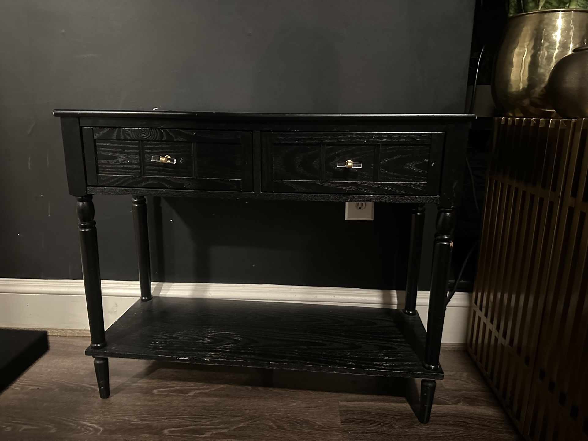 Black Console / Entry Table