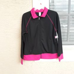 BRAND NEW...LADIES ZIPPERED,  LIGHTWEIGHT JACKET 