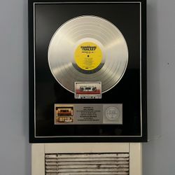 RARE RIAA PLATINUM RECORD AWARD – GUARDIANS OF THE GALAXY