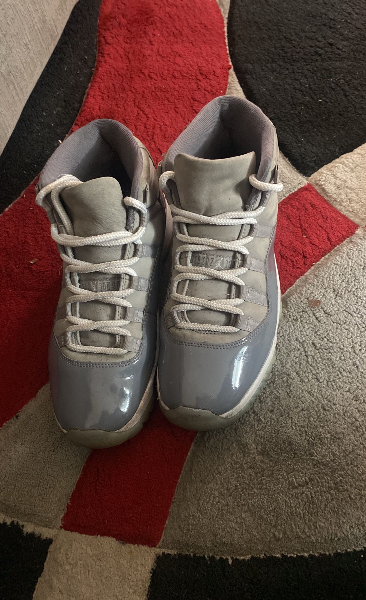 Grey Jordan 11 Retro Size 9