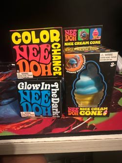 Needoh and squeezy