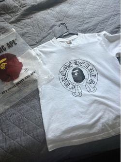 Chrome x bape shirt