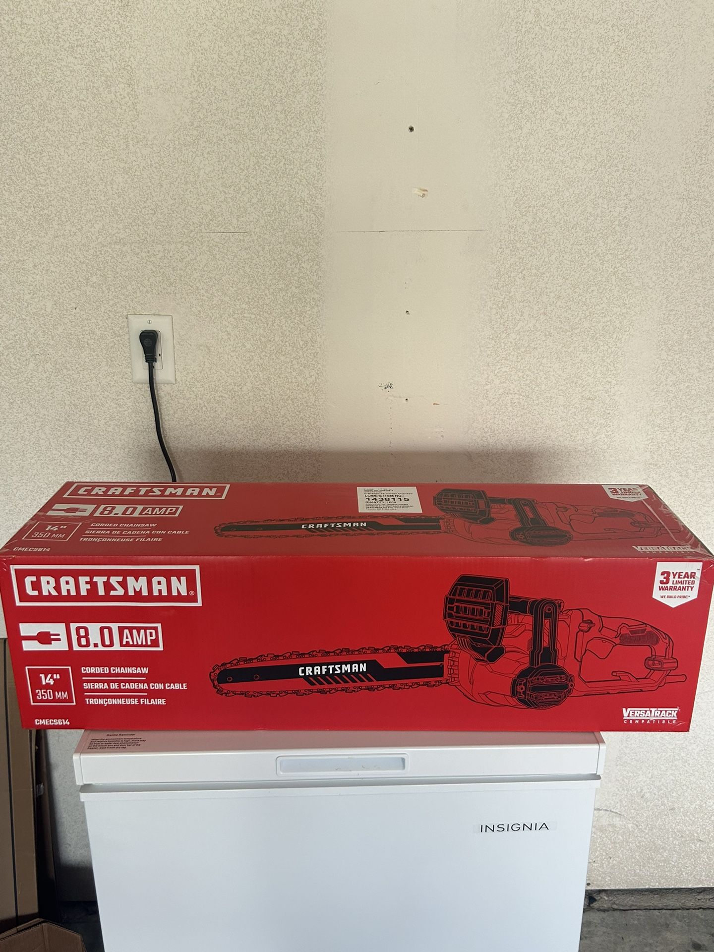 Craftsman  14 Inch Corded Chainsaw 