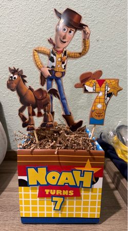 Toy Story  Birthday Party Centerpiece