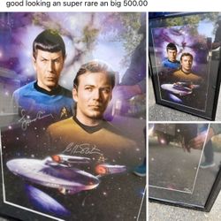 Star Trek Limited Edition 10/199!signed 