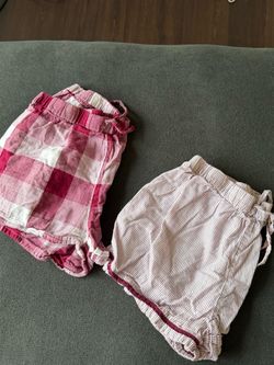 Pajama Shorts Bundle | Burgundy & White | 2 Pairs