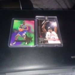 Kevin Garnett And Allen Iverson Rookie Basketball Cards 