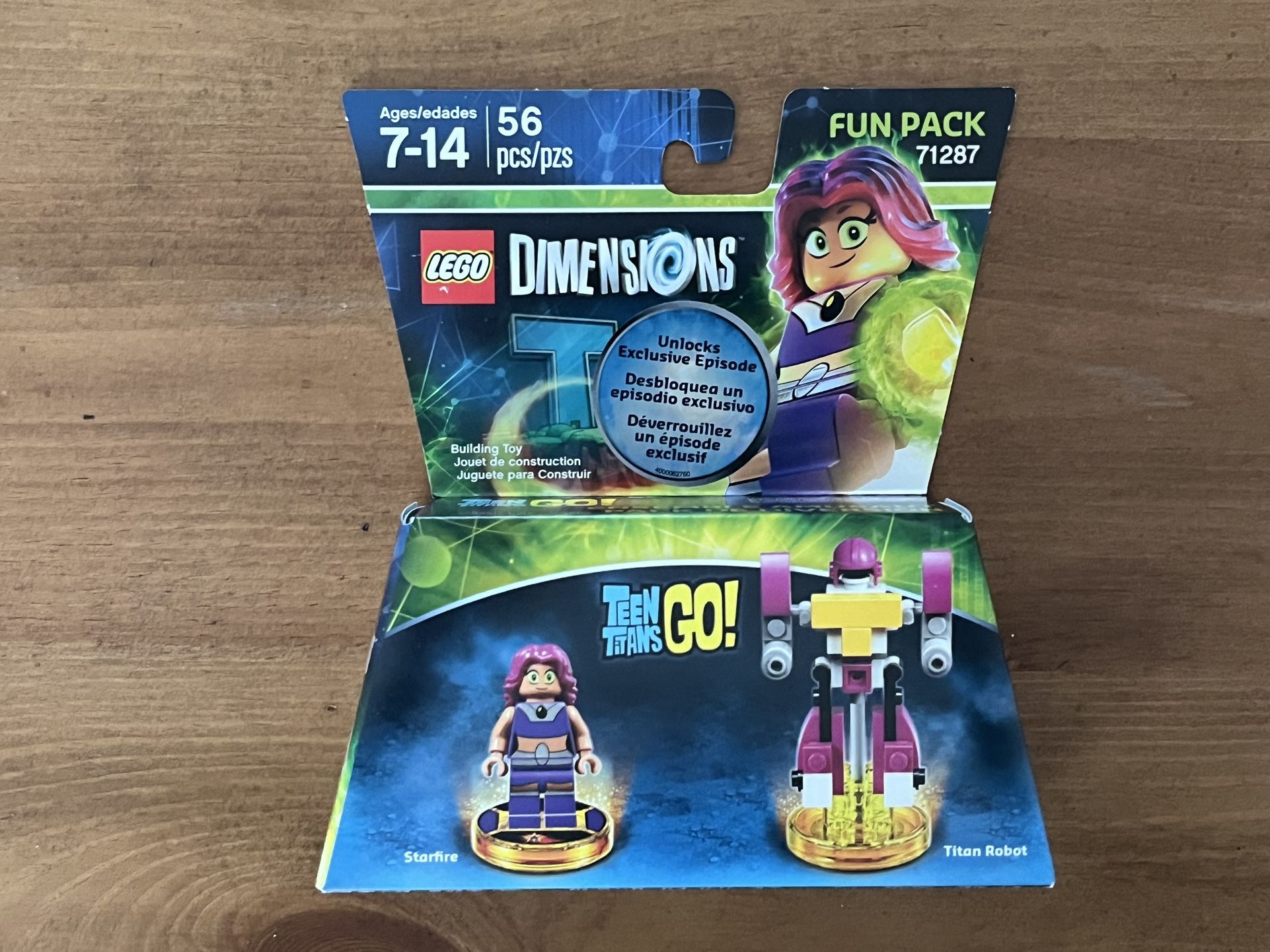 LEGO Dimensions Starfire Titan Robot NIB Teen Titans Go! Fun Pack 71287 NEW SEAL