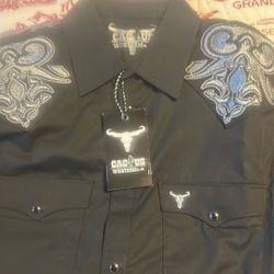Western Shirt - Embroidered 