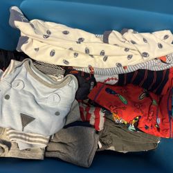 Baby Boy Newborn-2T Mixed Clothing Lot 52 