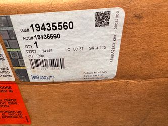 Reman GM automatic transmission torque converter