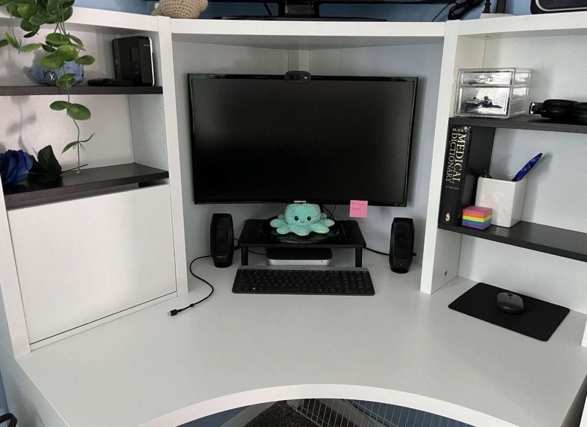 IKEA Corner Desk (Black Or White)
