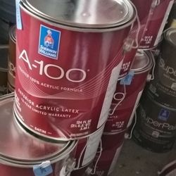 Single Gallons Of Exterior A100 Paint 