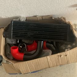 Universal Intercooler ,Piping ,Claps Kit OBO
