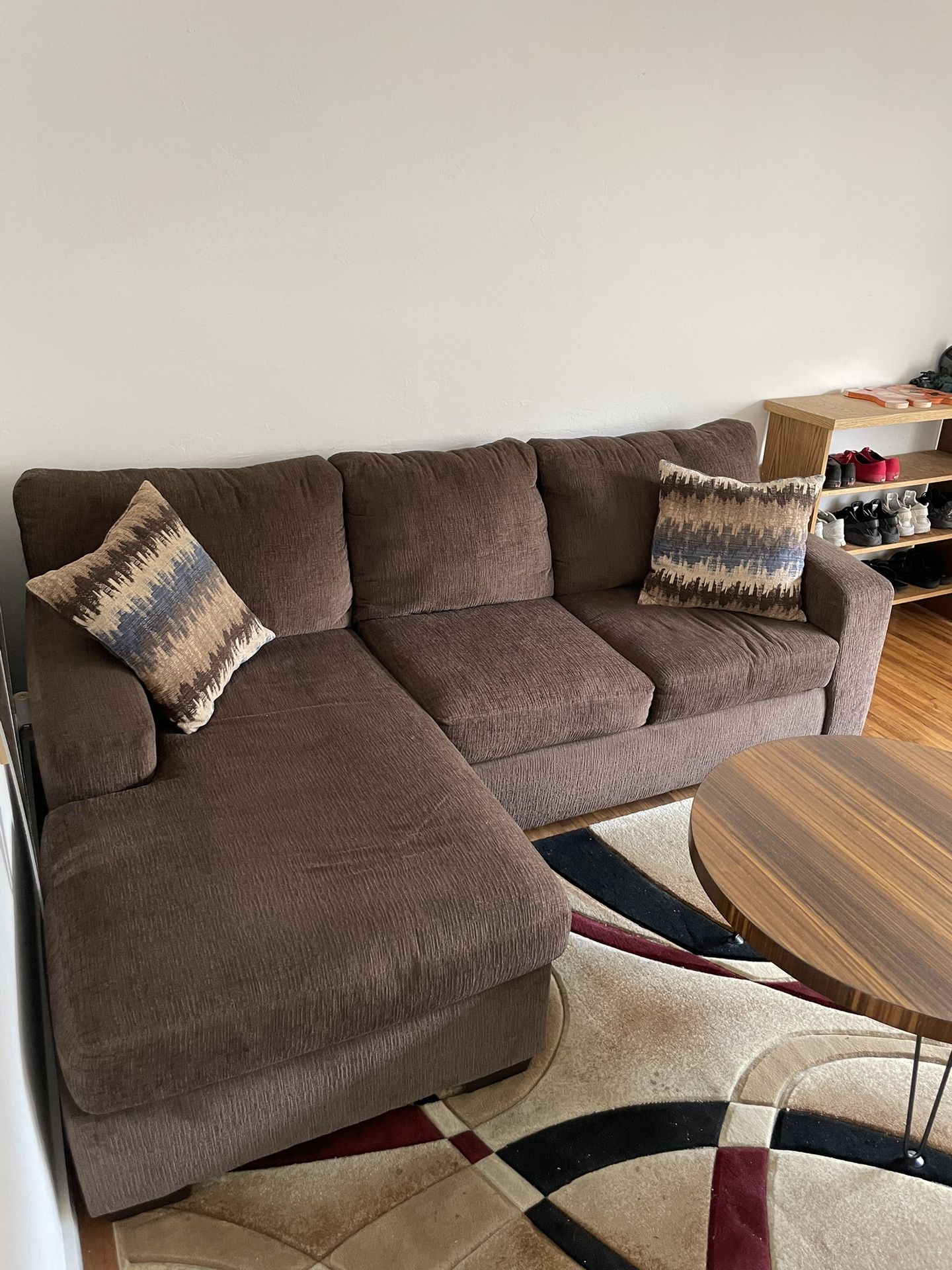 Cordary Brown Sectional  