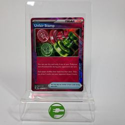 Pokémon TCG Twilight Masquerade Unfair Stamp 165 Holo English