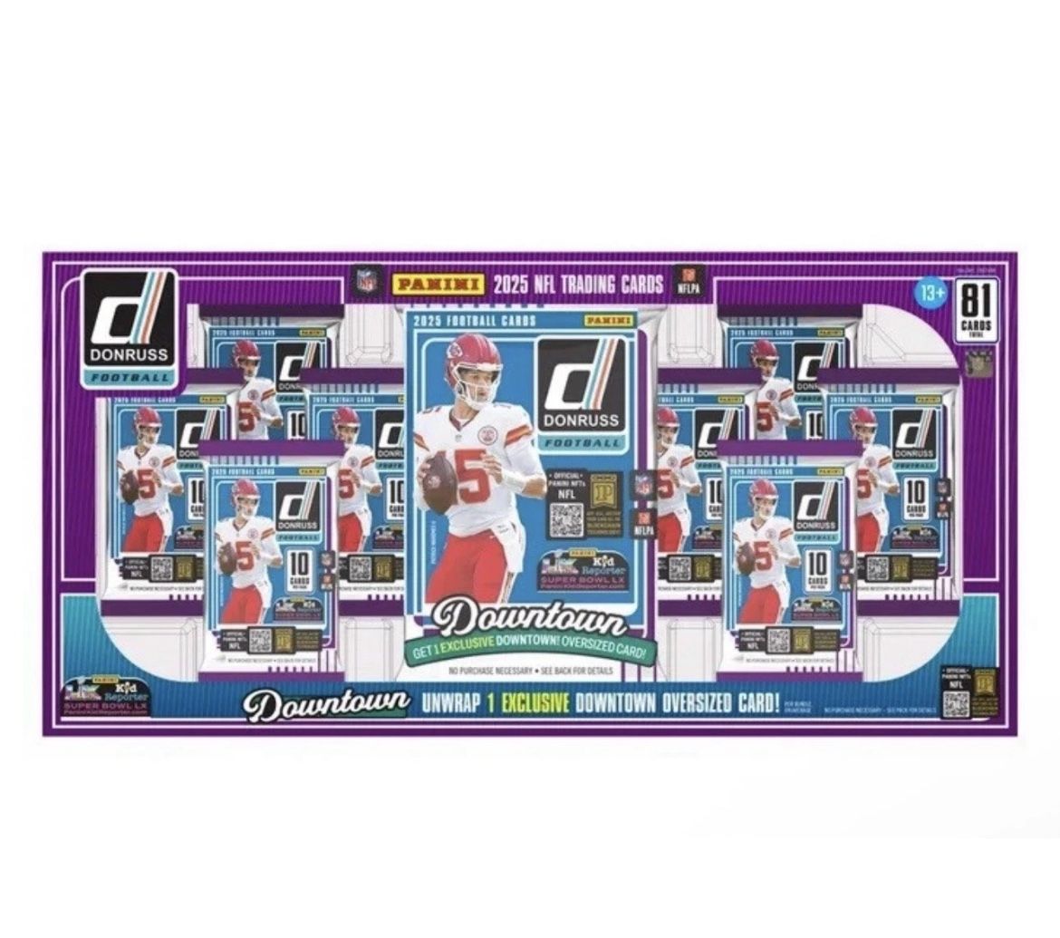 2025 Panini Donruss NFL Football Bundle from Costco New In Hand - Ships Now