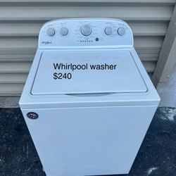Whirlpool Washer 