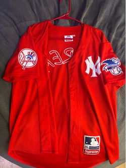 Supreme x New York Yankees x Majestic Baseball Jersey