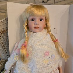 Heritage Series Porcelain Doll-Vintage 