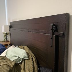 Wood bed Frame- Queen