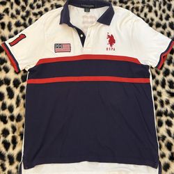 LARGE USA POLO ASSASSIN POLO