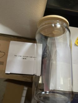 OBO!!20 Qty CASE ONLY- 16oz Clear Glass Can Cups