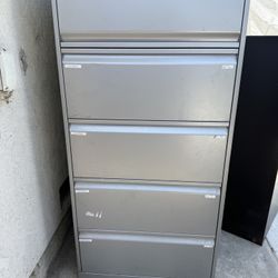 5 Drawer File Cabinet