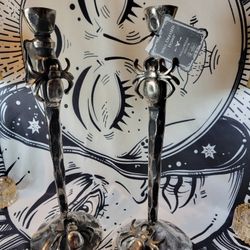 Well Dressed Home Spider Candlesticks (Set Of 2)