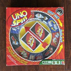 Mattel UNO SPIN The Next Revolution Ages 7+ Players 2-10 Brand New