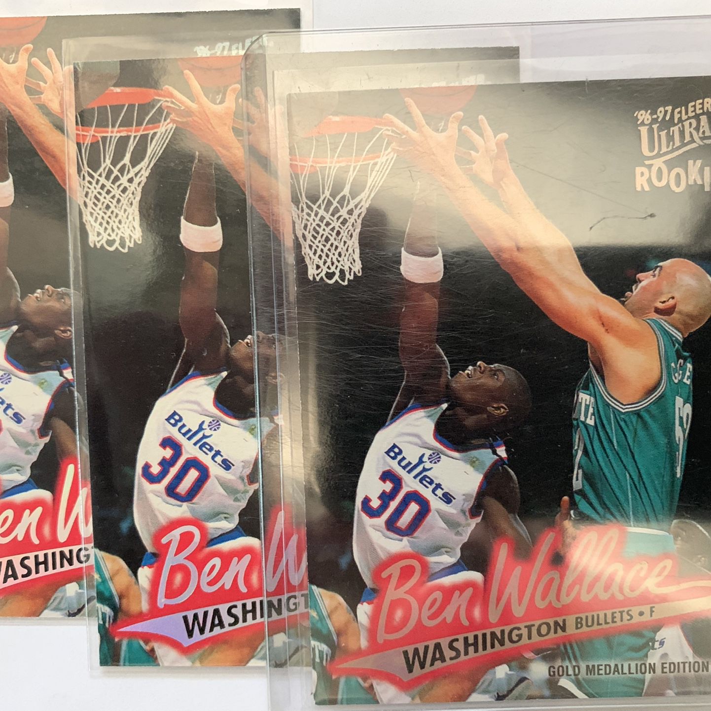 BEN WALLACE ULTRA GOLD RC LOT OF 3 HOF AWESOME RARE CARD 1996 for Sale in  Brea, CA - OfferUp