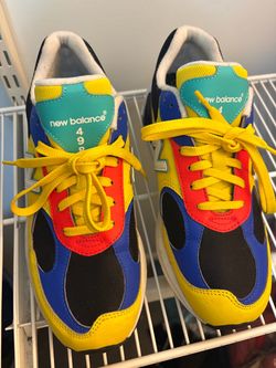 New Balance 498 Multicolor Sneakers