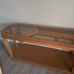 70's MCM Console Table