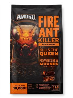 AMDRO Fire Ant Killer Bait Granules 5 lb Season-Long Control