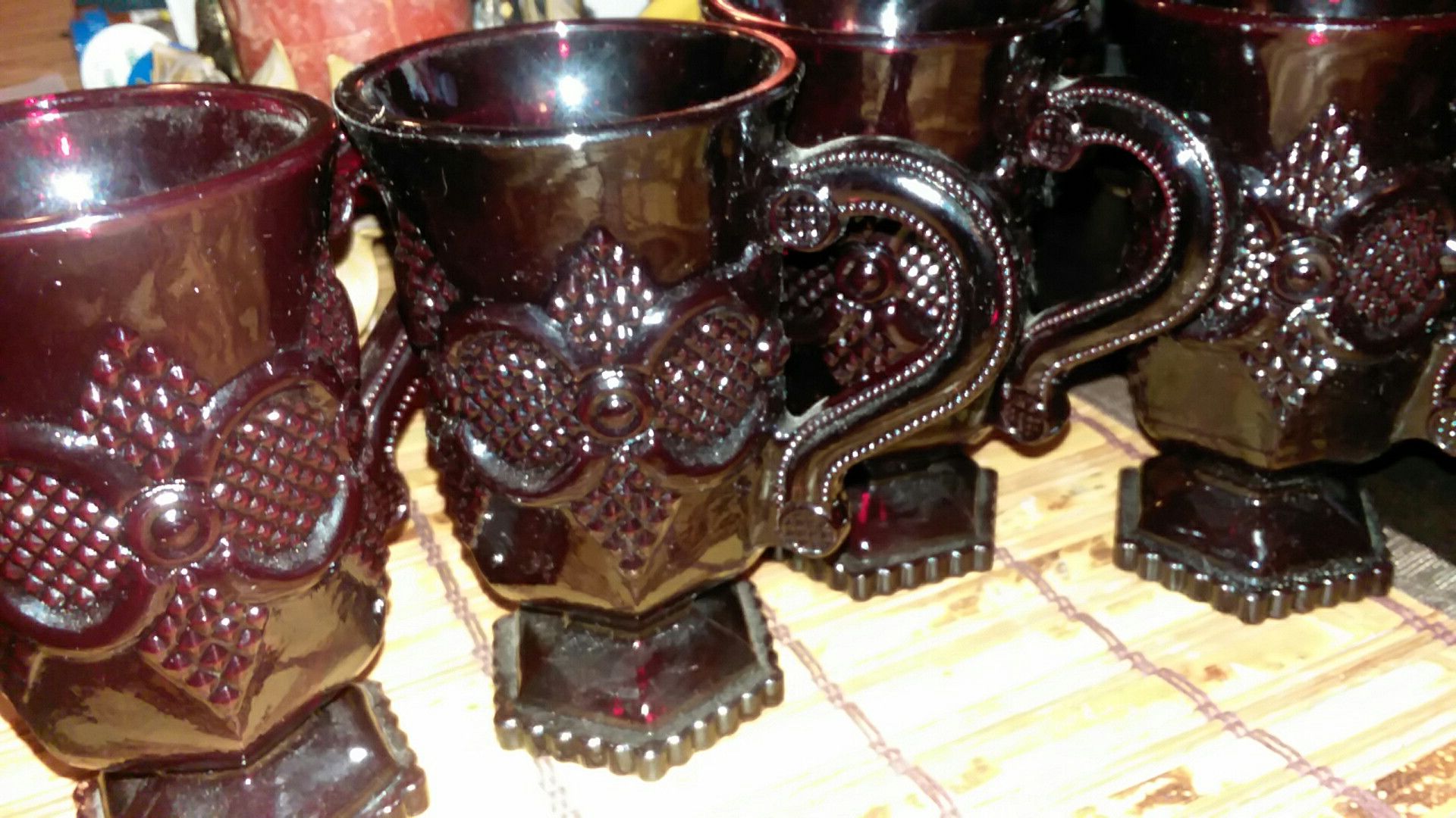 Old Avon mugs