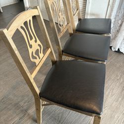 VINTAGE STACKMORE FOLDING CHAIRS 