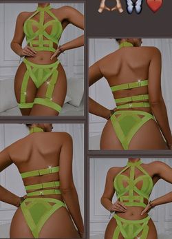 Lion Green Lingerie For Sale- Size. S . M . L . XL 
