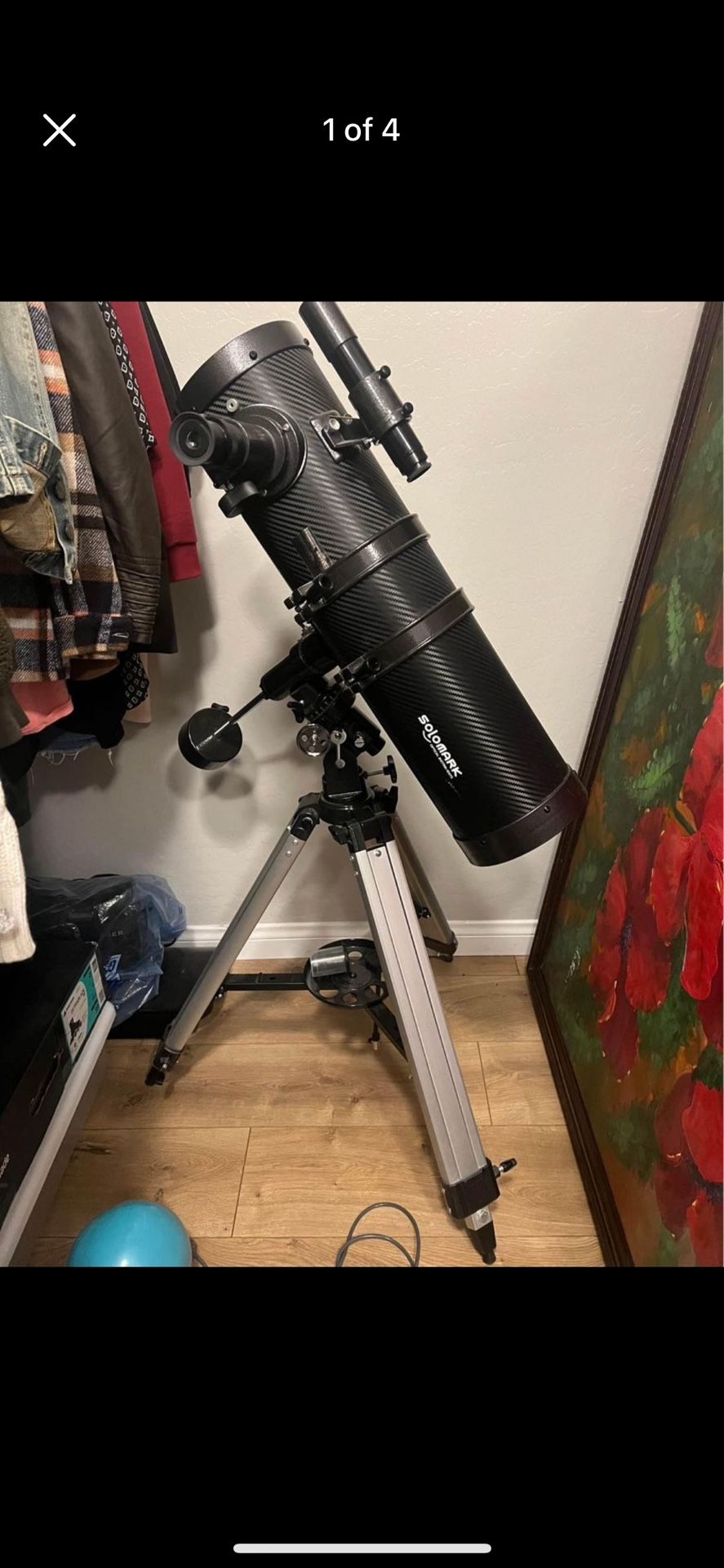 Solomark Polaris 130EQ Newtonian Telescope