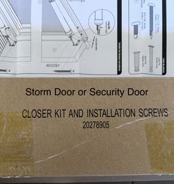 Security Door Closure Medium Duty