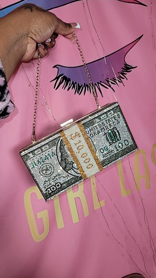 money clutch purse