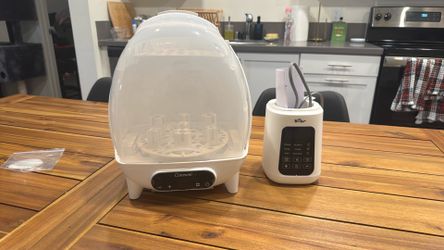 Baby bottle sterilizer and bottle warmer