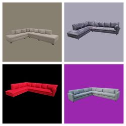 Brand SECTIONAL SOFA COUCHES CHAISE LOVESEAT 