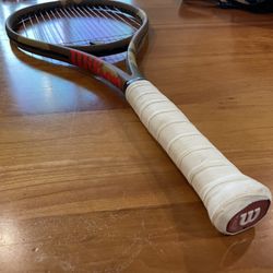 Wilson Burn Tennis Racket 4 3/8 grip