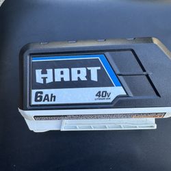 Hart 40v Battery/ 6ah