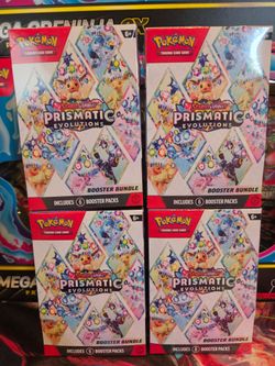 Pokémon Prismatic Evolutions Booster Bundles