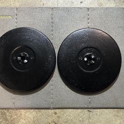 Set Of 50lb Standard Weight Plates 