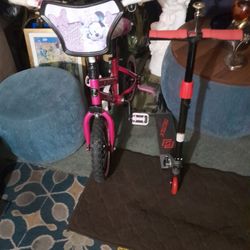 Toddlers Remix Scooter & Minnie Mouse Bike