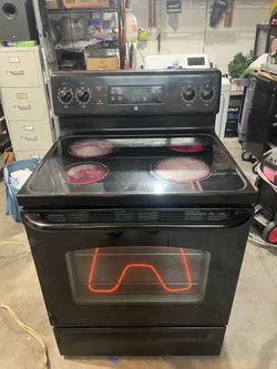 ge eletric stove glass top