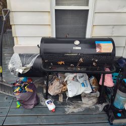 New Grill And Smoker