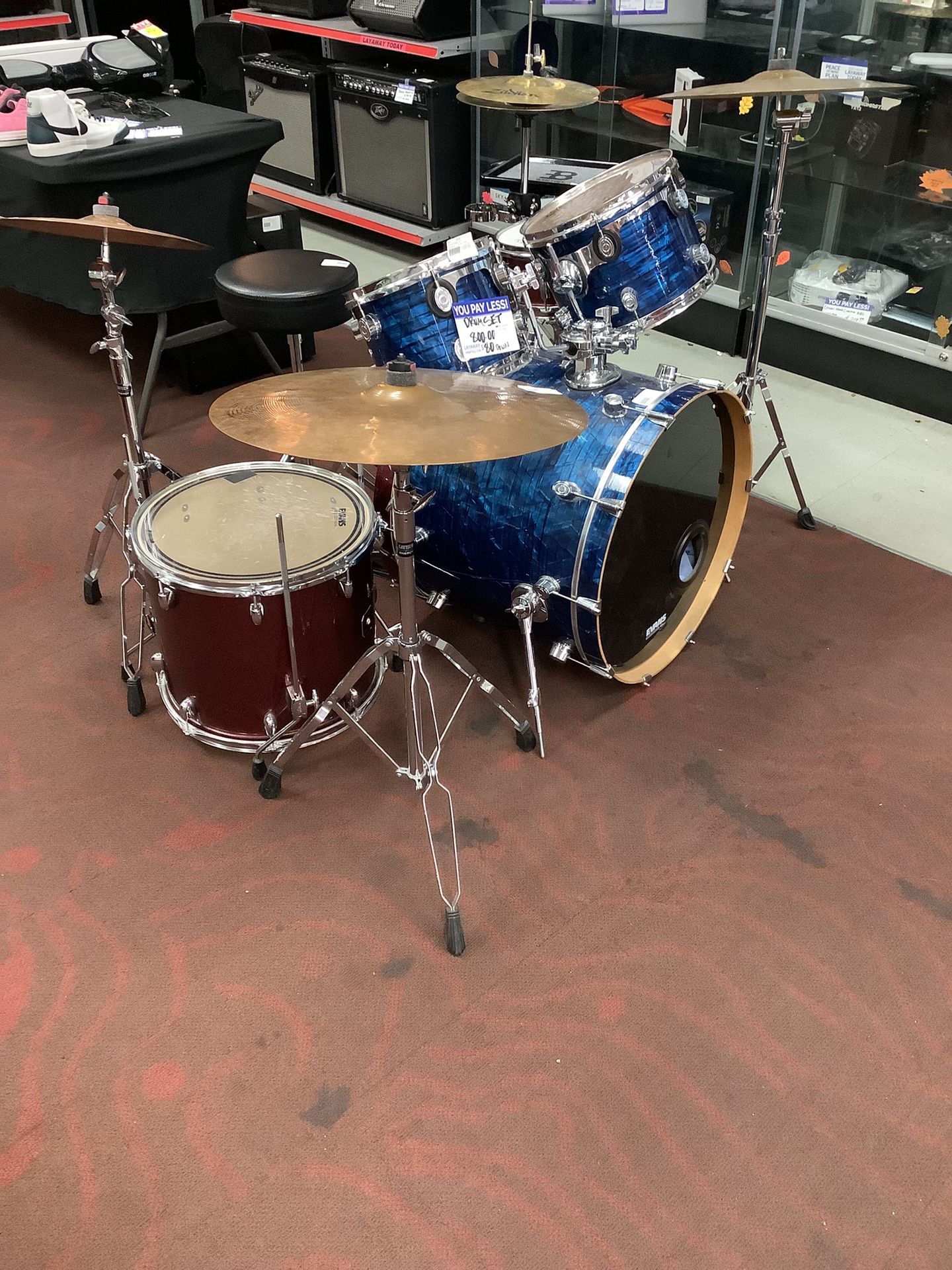 PDP Cx Series/Gretsch Energy Drum Set